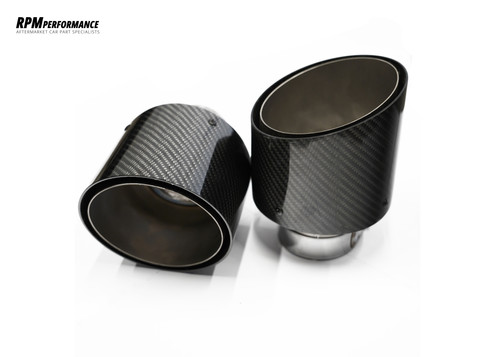 Hyundai I30N FL & PFL Carbon Fibre Exhaust Tips | RPM PERFORMANCE