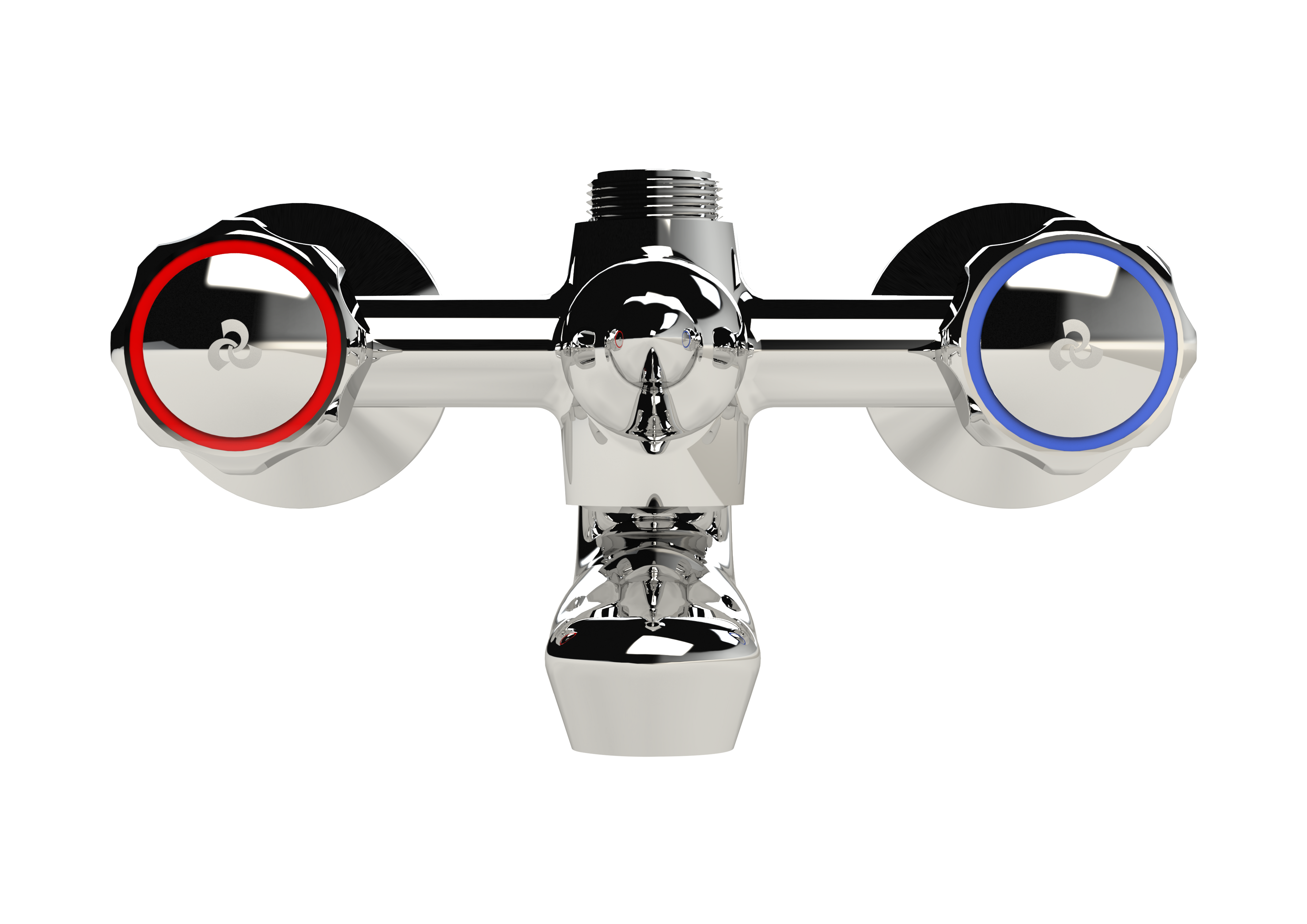 Cobra Metsi Original LP Bath Diverter Mixer Wall Type & Handshower 1/2 Chrome