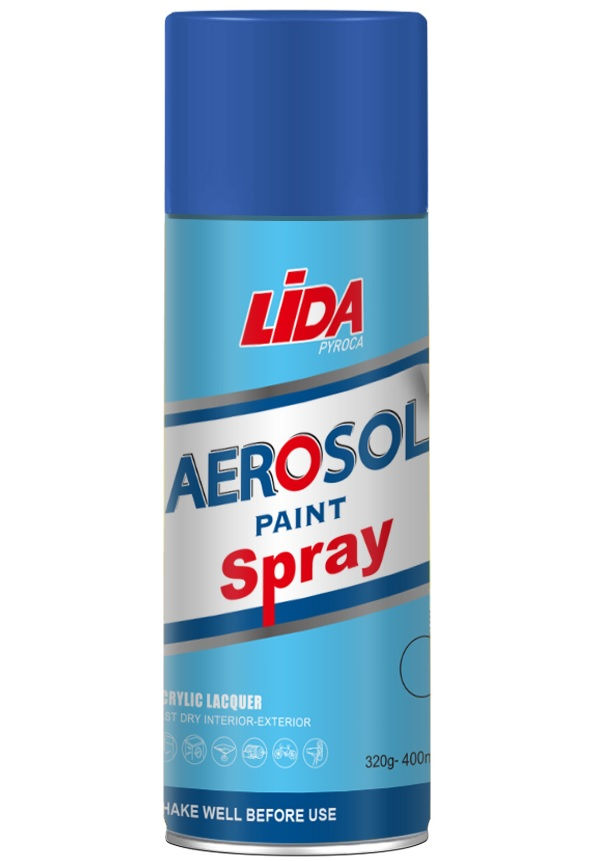 LiDA Spray Paint 400ml Jeifang Blue No.142