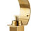 Thumbnail: Kessler Superior Basin Mixer Tap Faucet Mika Brushed Gold