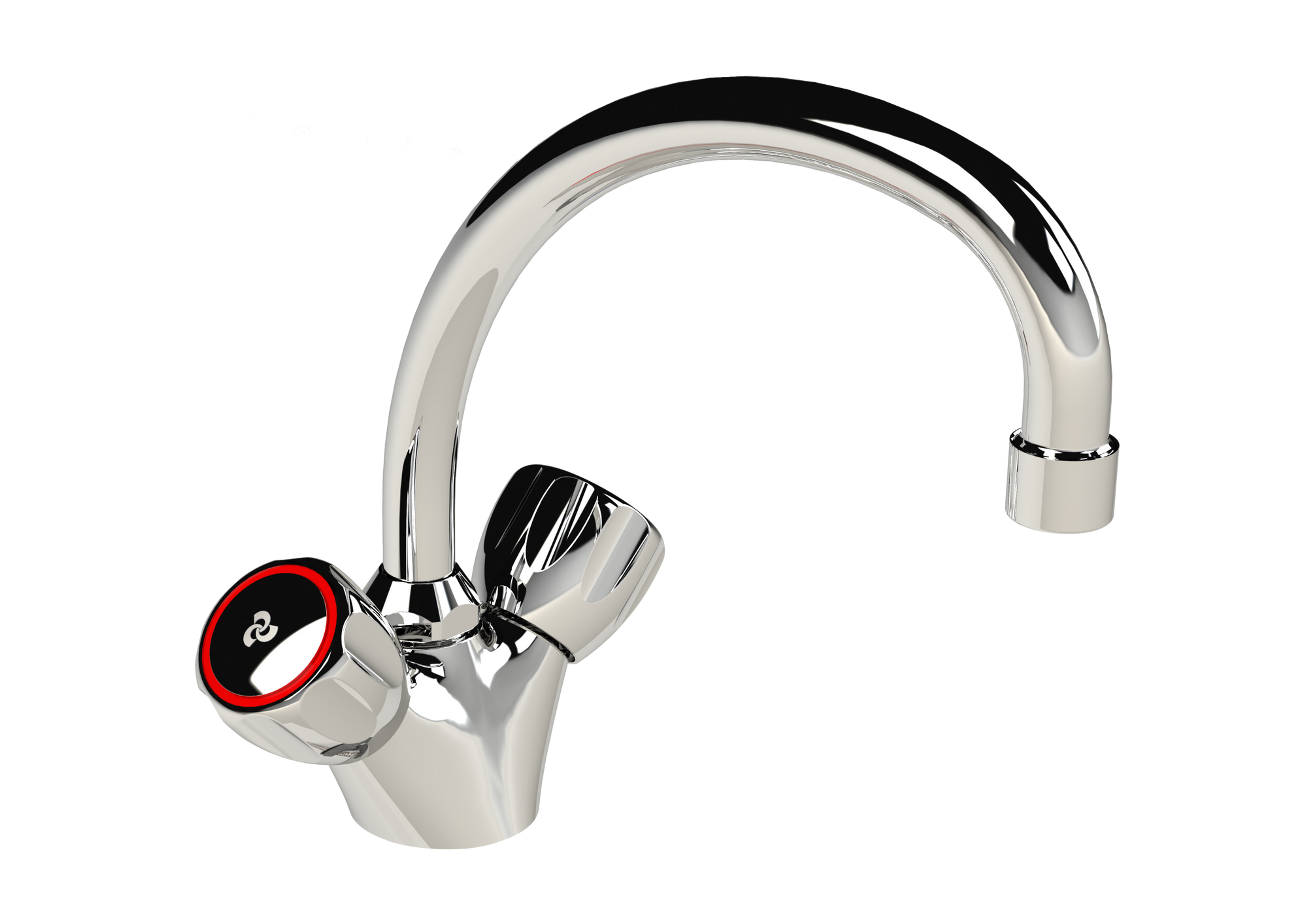 Cobra Metsi Original LP Sink Mixer Swivel Spout Pillar Type M10X1/2 FI Chrome