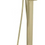 Thumbnail: Kessler Free Standing Bath Mixer Tap | Bathroom Faucet Square Brushed Gold