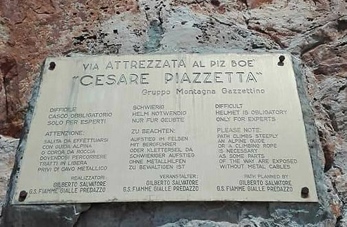 Ferrata Piazzetta