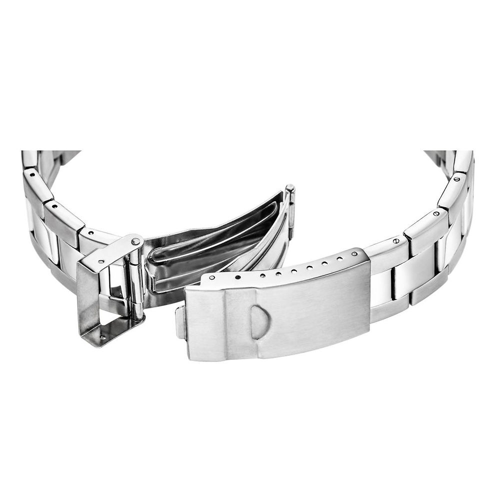 Thumbnail: Premium Uhr mit Metallband inkl. Zifferblatt Druck