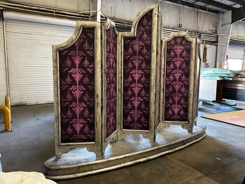 Aged Silver Props for 'Cendrillon' at Opera Orlando