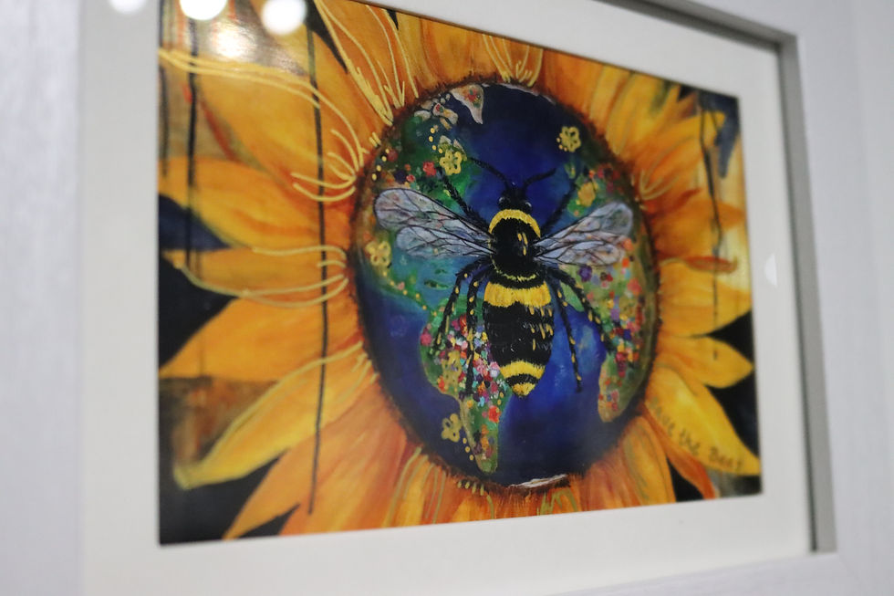 Thumbnail: Save the Bees 4" x 6" Print