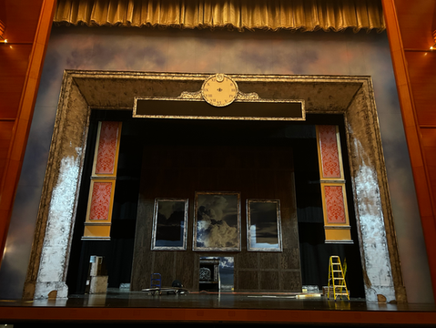 Scenic Artwork for Opera Orlando's 'Cendrillon' at the Dr Phillips Center