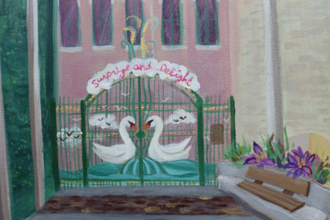 Details 'Snow in the Courtyard' Opening, CityArts Orlando, 2024