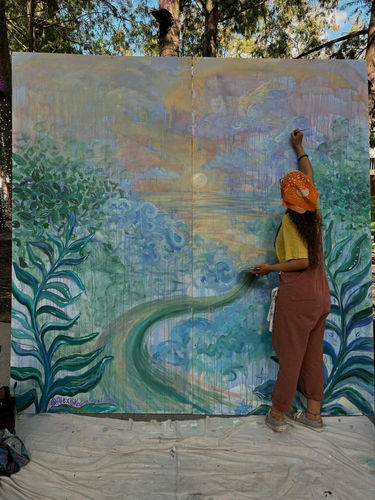 Orlando Mural Festival 2024, Live Painting