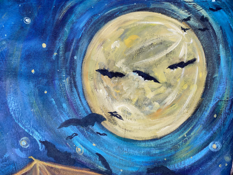 Details, Fall Festival Photo Backdrop, CityArts Orlando, 2022