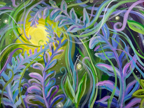 Growing Towards the Light, 2025 (Orlando Mural Festival Live Art)