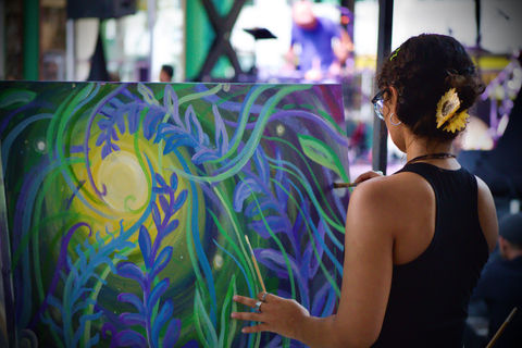 Orlando Mural Festival 2025, Live Painting
