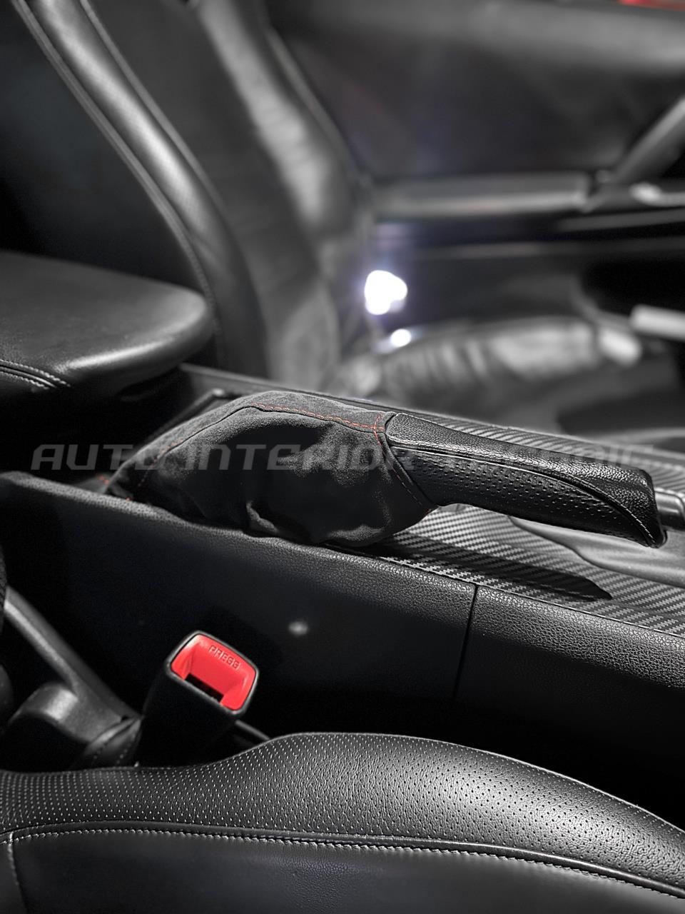 Thumbnail: R35 GTR Alcantara eBrake boot