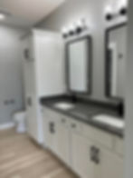 Dark Bathroom Sink Countertop
