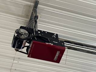 LiftMaster commercial door operator installed on ceiling