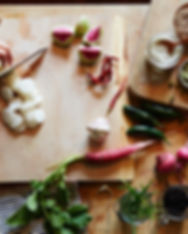 Chopping Vegetables