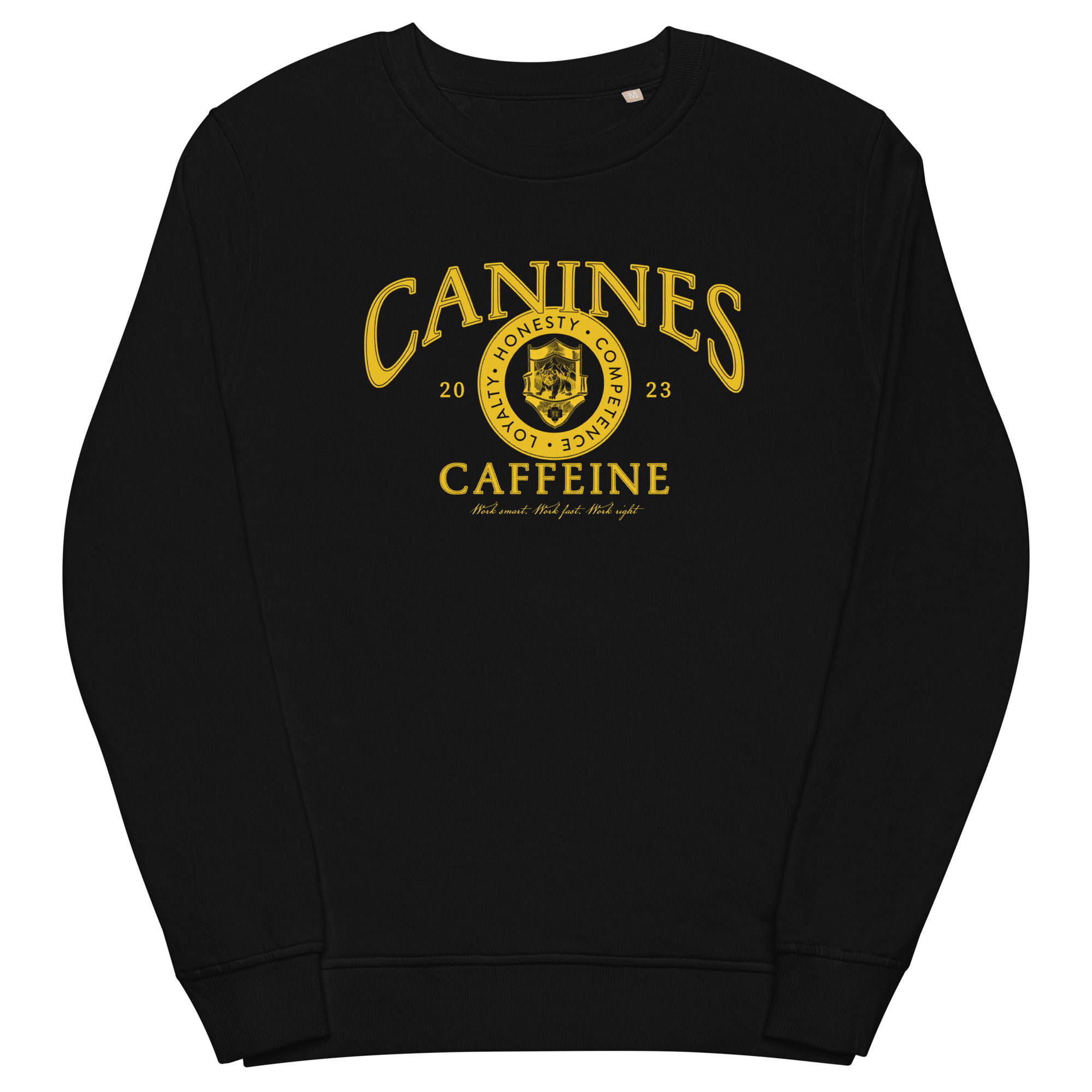 Canines Loyalty Organic Sweatshirt