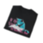 Angry Romance Novel Reading KITTY CAT ! Funny T-Shirt 