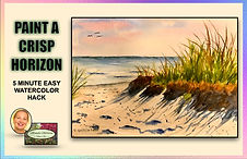 PAINT A CRISP HORIZON 5 MINUTE EASY WATERCOLOR HACK.1.jpeg