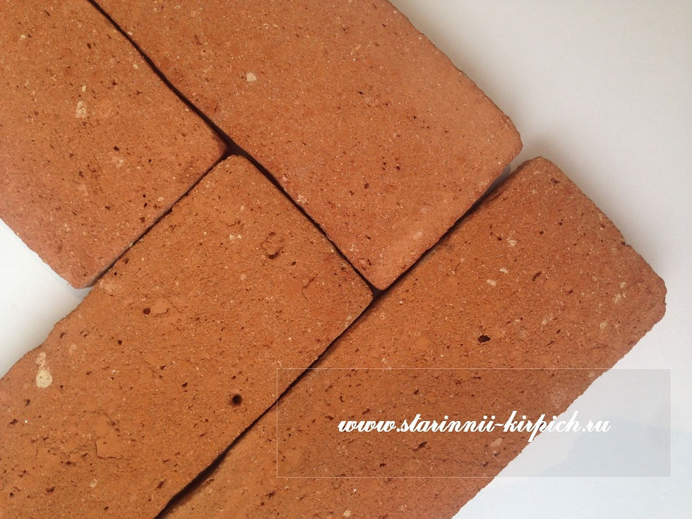 Плитка "ложок" очищенная полностью рыжая