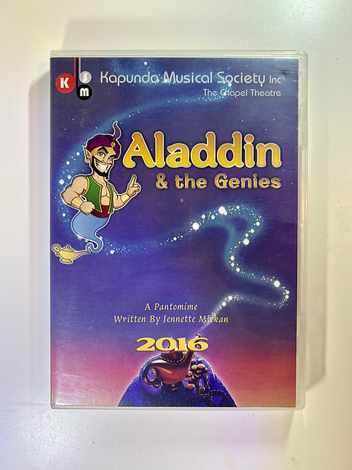 Aladdin & The Genies DVD