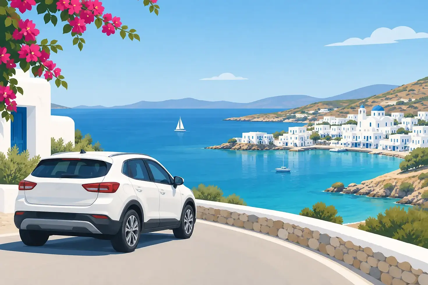 Paros Car Hire Guide for a Relaxed Island Stay