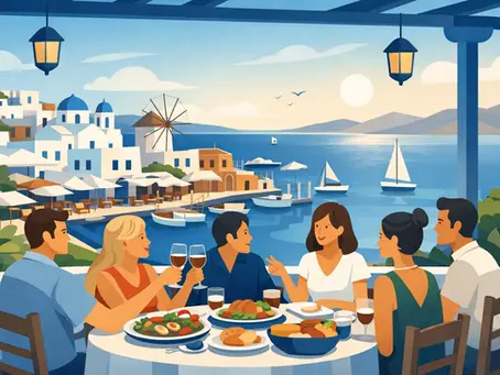 Best Paros Restaurants for Groups to Book