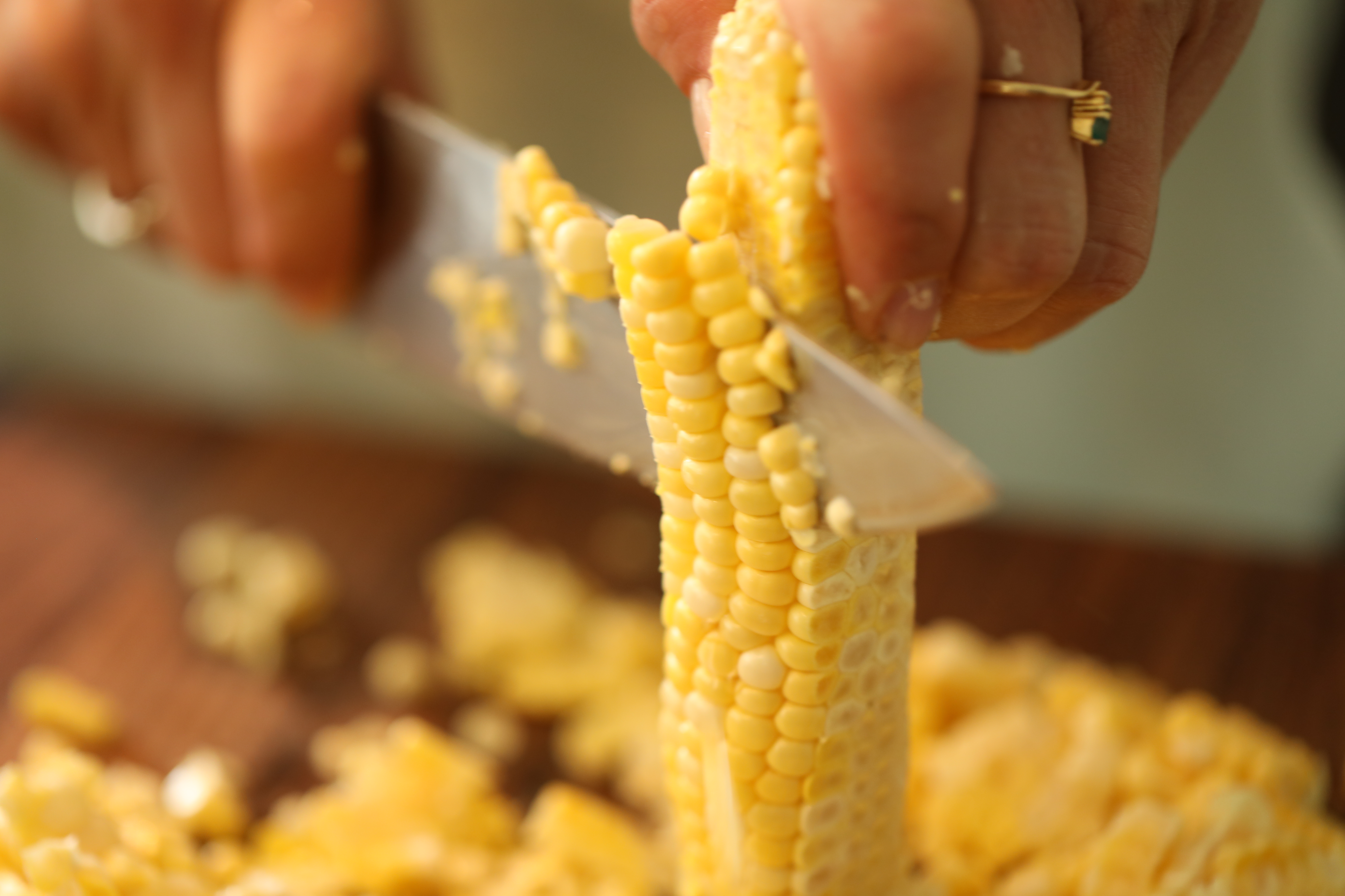 Arranged Food and Objects