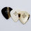 Miniature : Assortiment de 3 médiators JAZZ XL -Corne de vache, os, bois de cerf
