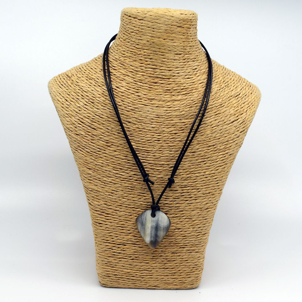 Thumbnail: Cow Horn Pendant (Jazz XL Shape)