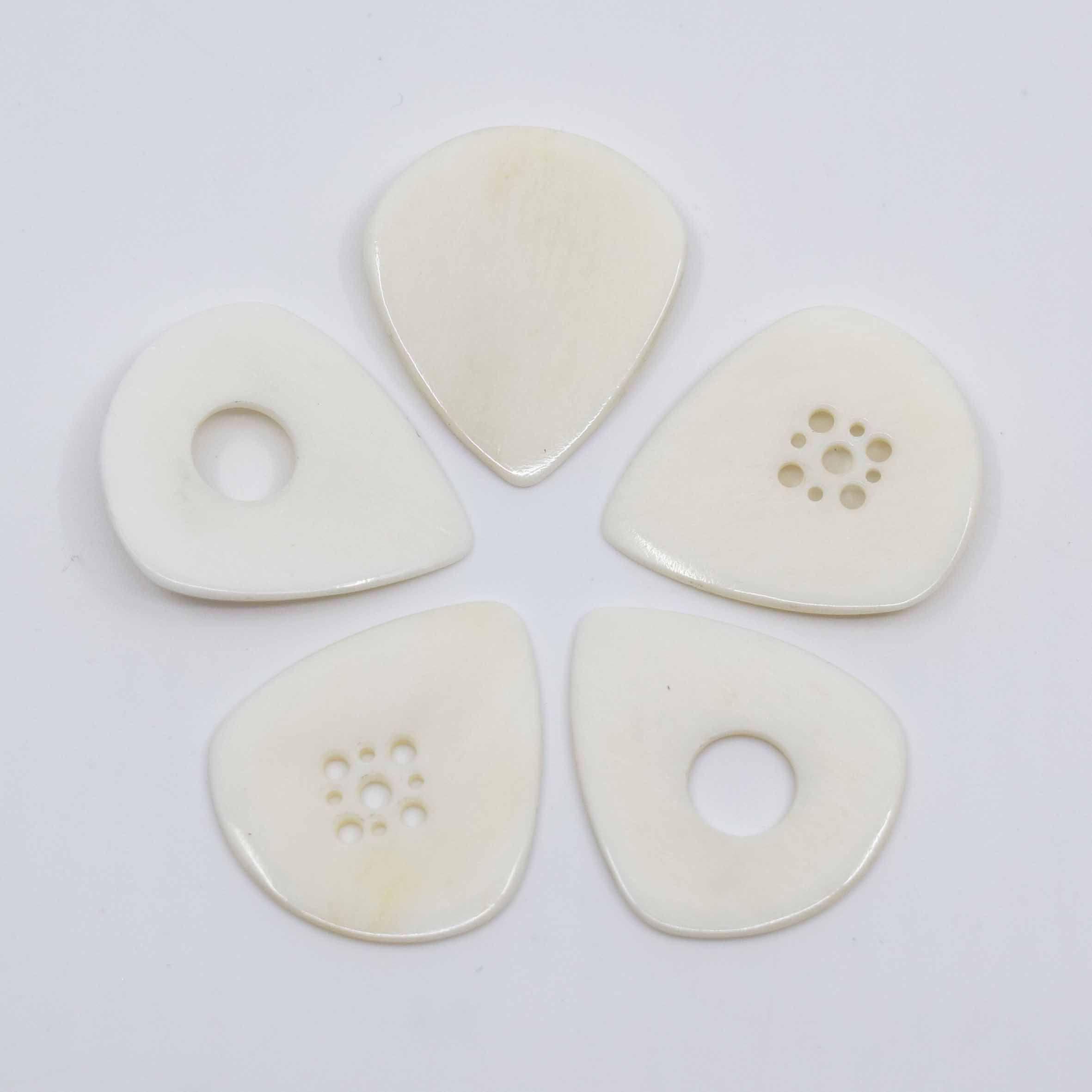 Set of 5 JAZZ XL picks - Bone
