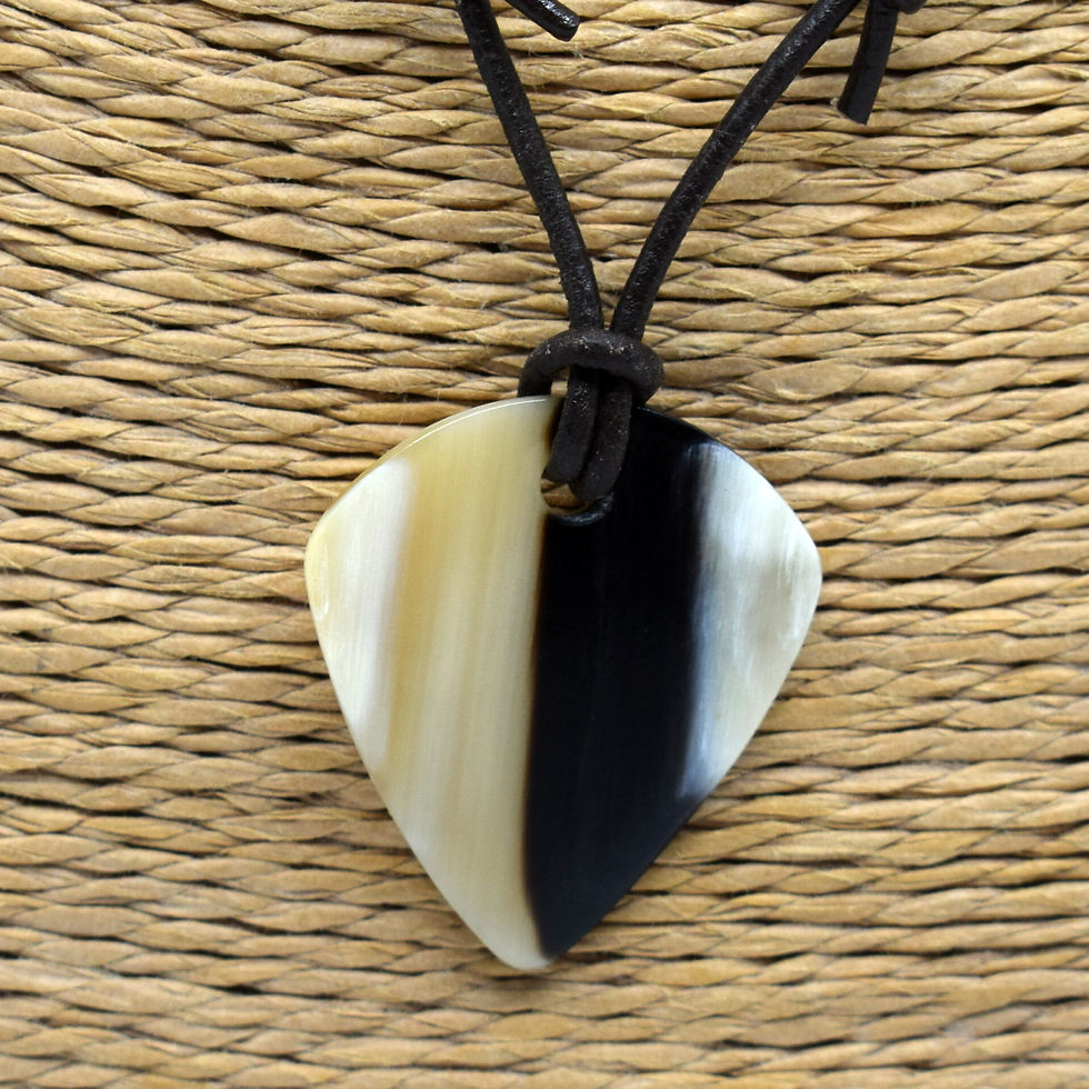Thumbnail: Cow horn pendant (Jazz XL Shape)