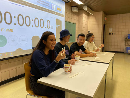 Competing to be the RaMAN of the Hour: Ramen Eating Competition