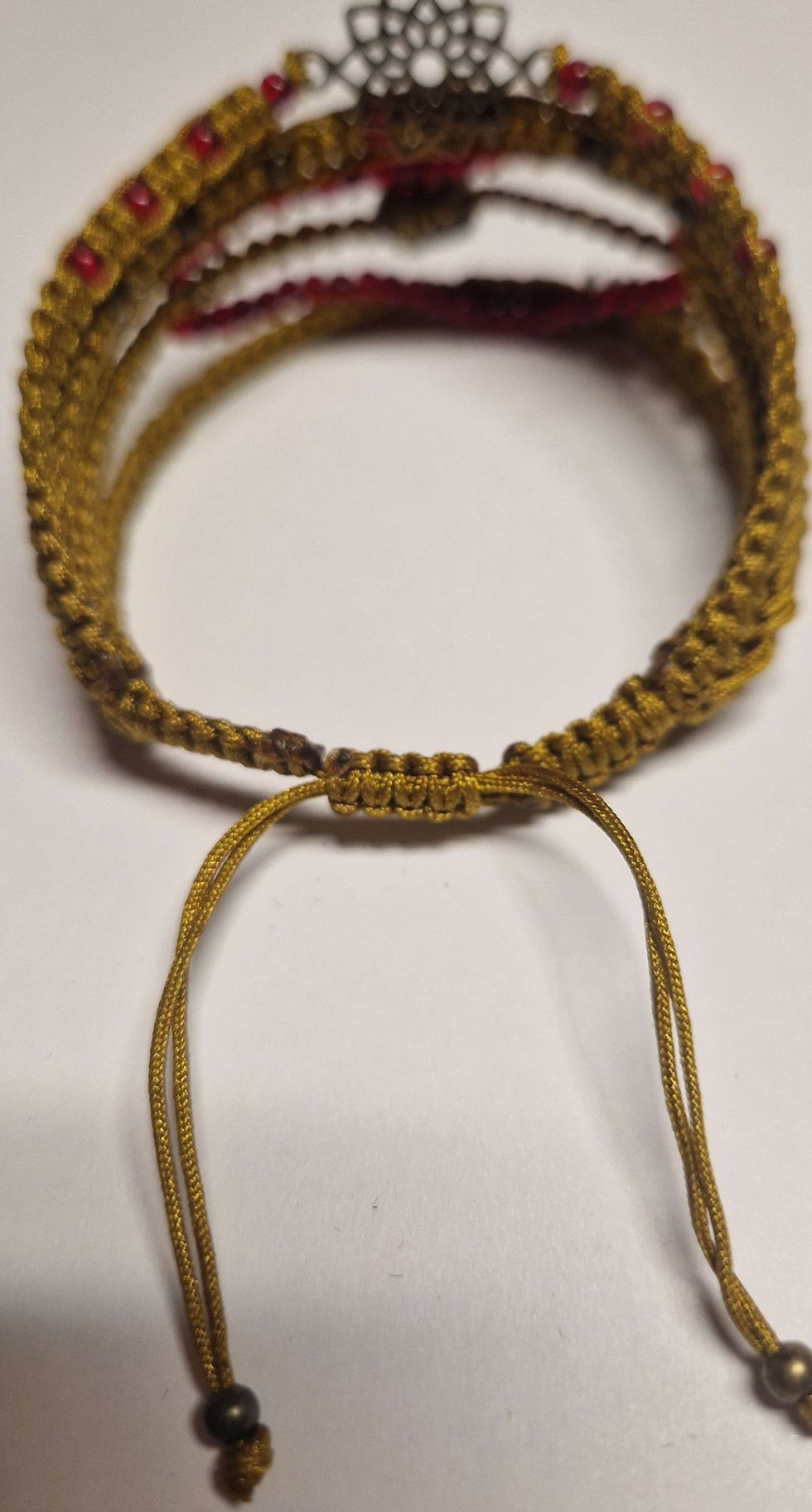 Miniature : Bracelet macramé quadruple