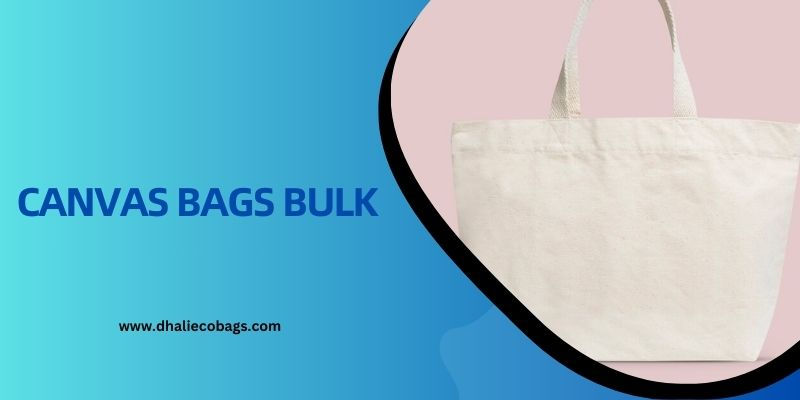 Plain Canvas Bags Bulk