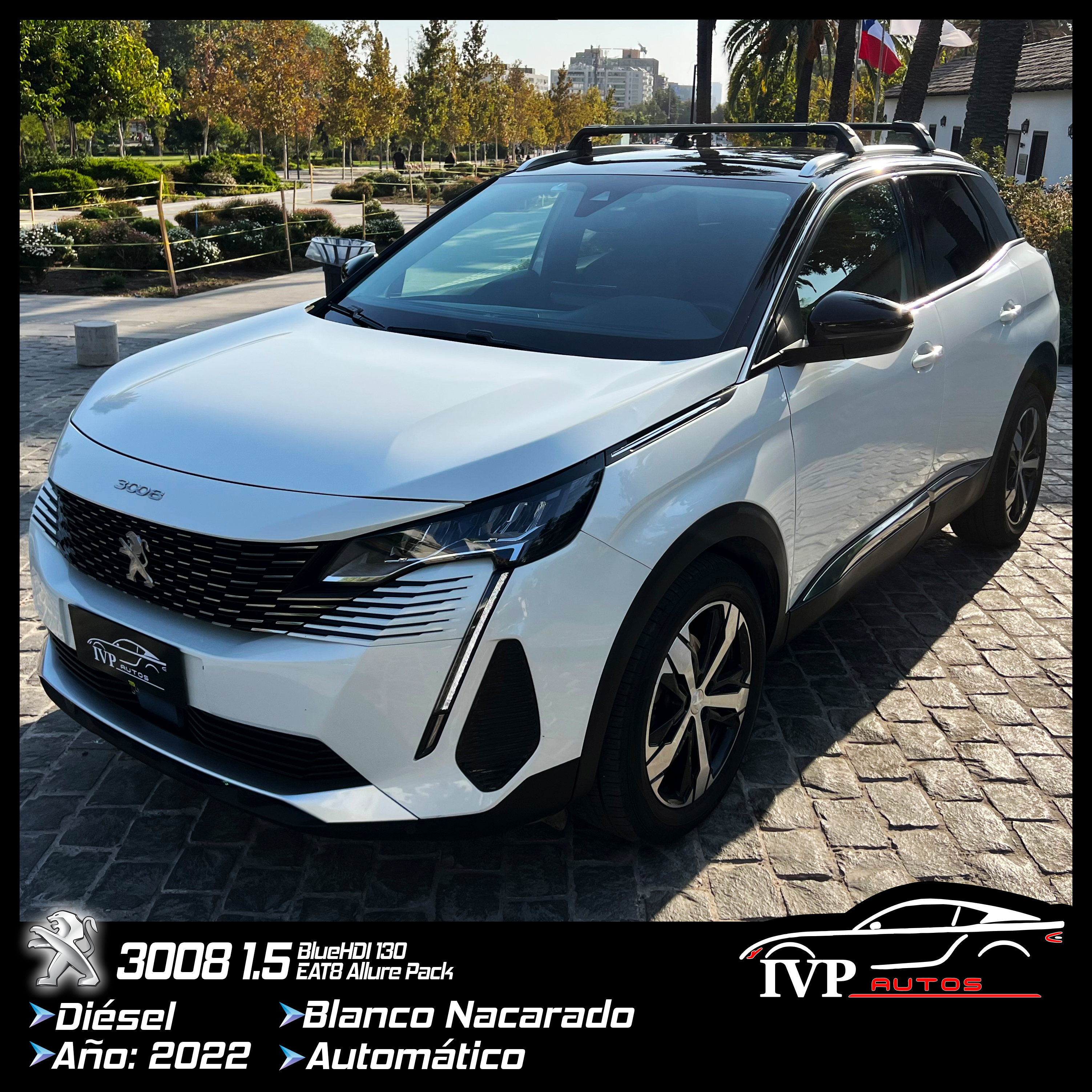 [VENDIDO] Peugeot 3008 1.5 BlueHDI 130 EAT8 Allure Pack