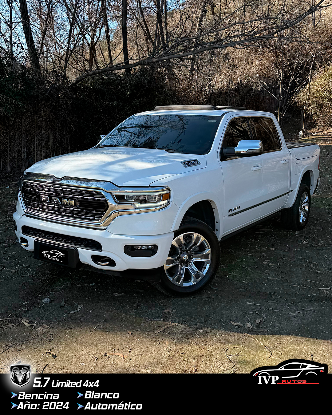 RAM 1500 Limited 5.7 HEMI 4x4 AT 2024