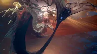 wlop [Inverse scales2] Seamless looping  [ Live Wallpaper ] 