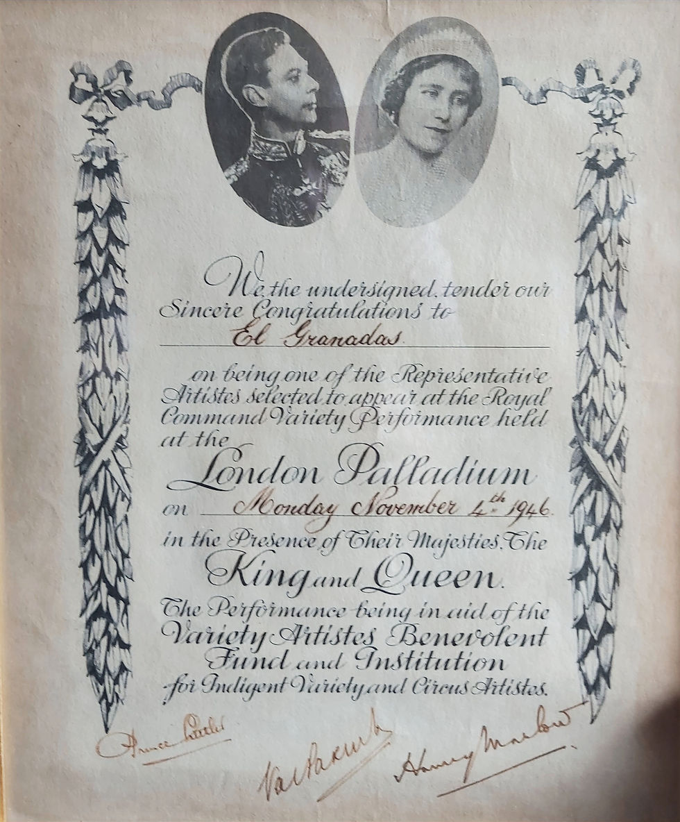 El Granadas Royal Command document_edited