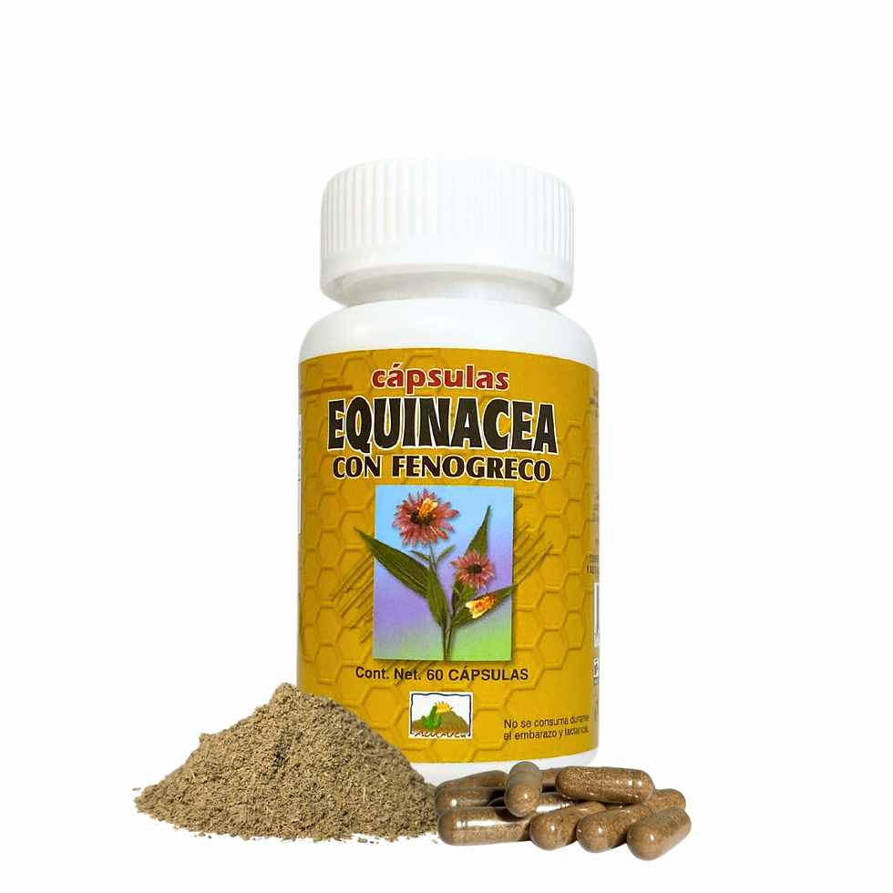 Miniatura: Cápsulas Equinacea con Fenogreco
