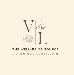 Logo de The Well-Being Source by Véronique Lortilloir, centre de bien-être au Luxembourg, offrant des services de sophrologie