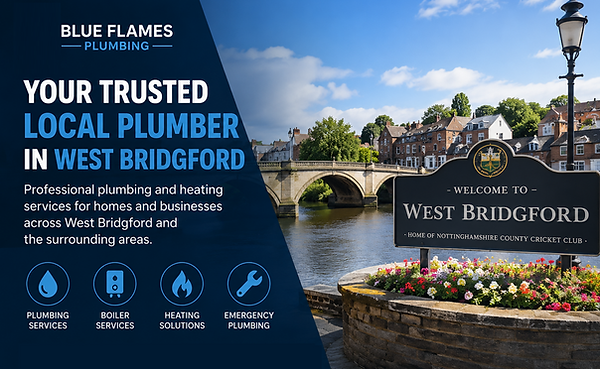 Blue Flames Plumbing West Bridgford plumbing and bathroom services