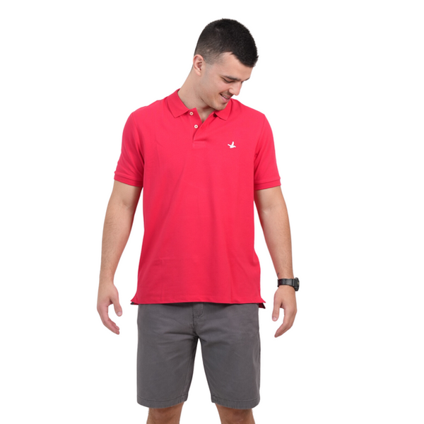CAMISETA POLO PIQUE MASCULINA #16 SANTA BÁRBARA
