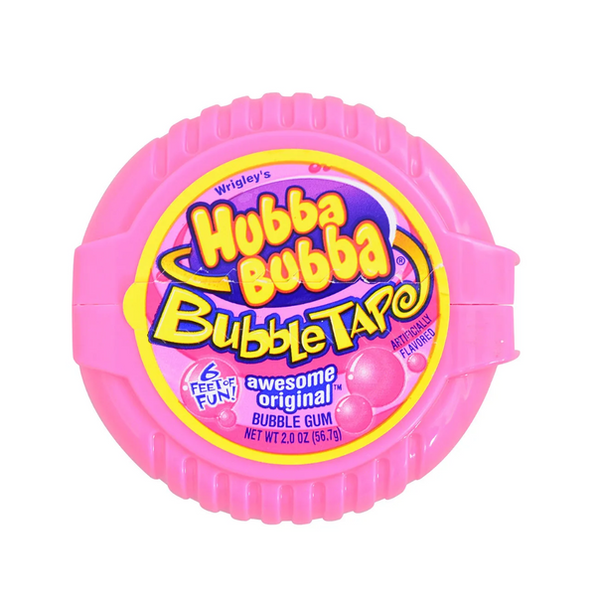 PACOTE DE CHICLETE EM FITA X 5 18G GOMA DE BOLHA