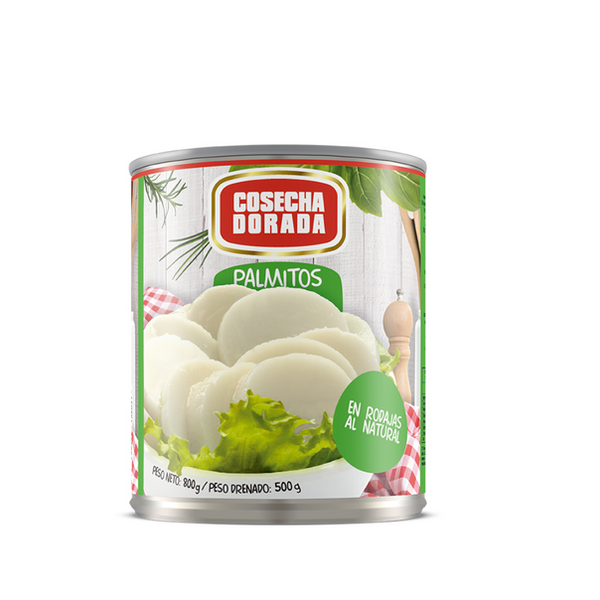 PALMITOS FATIADOS 800GR