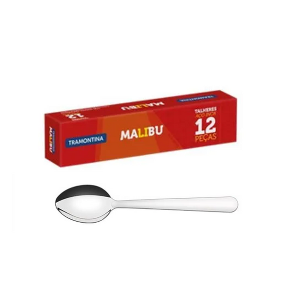 COLHER DE SOBREMESA MALIBU X12 TRAMONTINA