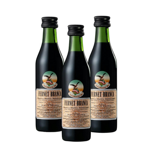 PACK FERNET BRANCA 20ML MINI X 3