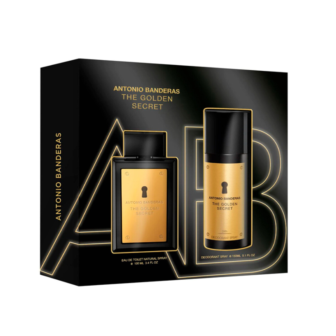 SET THE SECRET 100ML + DEO 150ML EDT A. BANDERAS