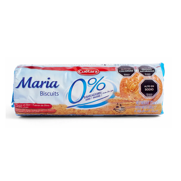 BISCOITOS CUETARA MARIA 0% AÇÚCAR 200 GR