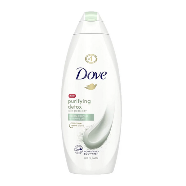 BODY WASH DOVE PURIFYING DETOX 650ML